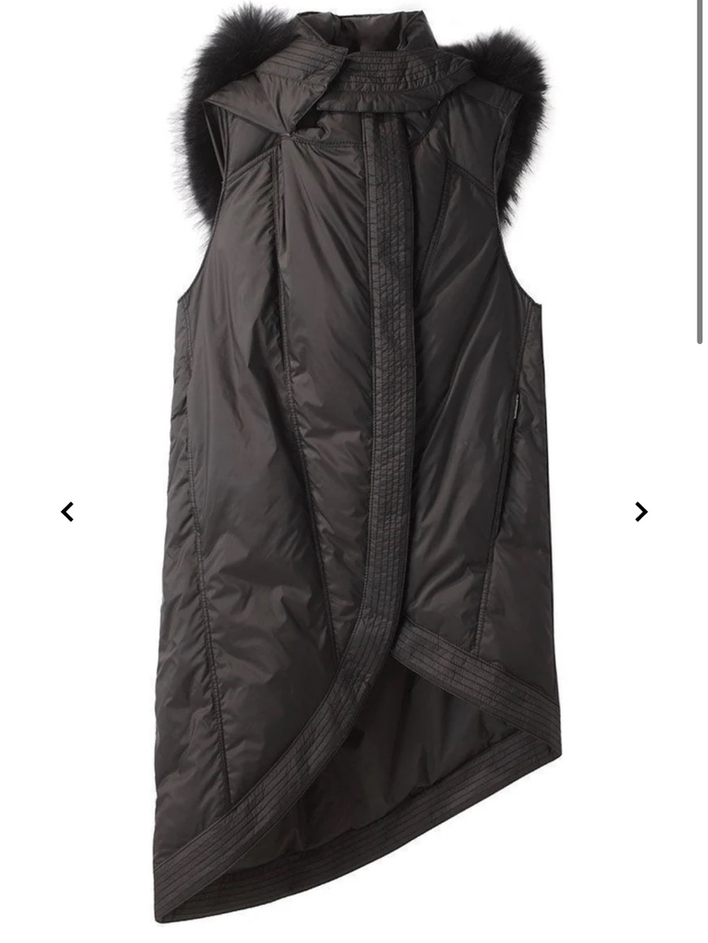 Helmut Puffer Hooded Vest